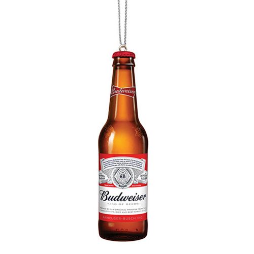 Budweiser Bottle 4 1/2-Inch Blow Mold Ornament              