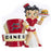 Betty Boop Diner Salt and Pepper Shaker Set                 