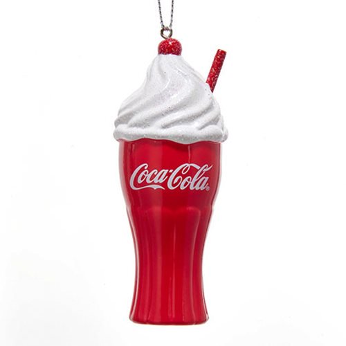 Coca-Cola Ice Cream Float 4 1/4-Inch Ornament               