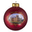 Downton Abbey Castle 3 1/4-Inch Glass Ball Holiday Ornament 