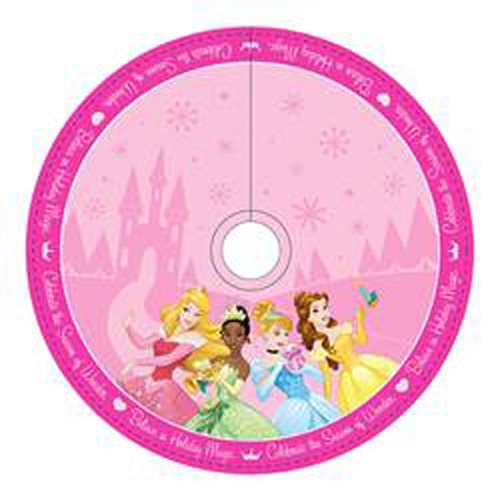 Disney Princesses 48-Inch Satin Printed Tree Skirt          