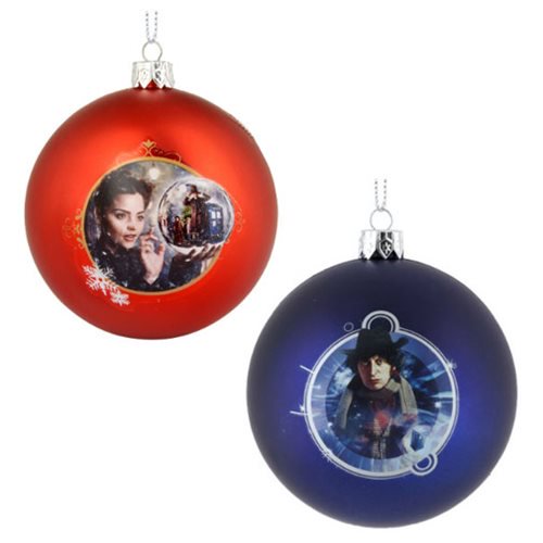 Doctor Who Shatterproof 3 1/4-Inch Ball Ornament Case       