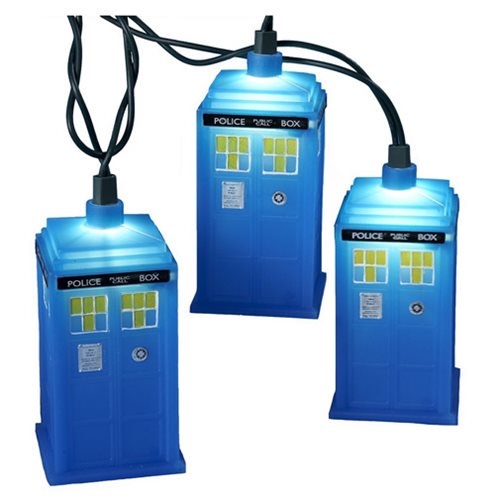 Doctor Who TARDIS Christmas Lights                          