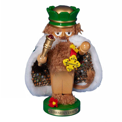 The Wizard of Oz Cowardly Lion Chubby Oz 11-Inch Nutcracker 