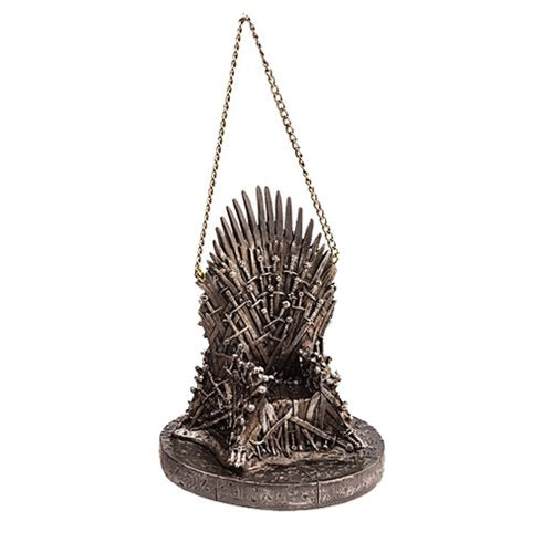 Game of Thrones 4-Inch Resin Throne Holiday Ornament        