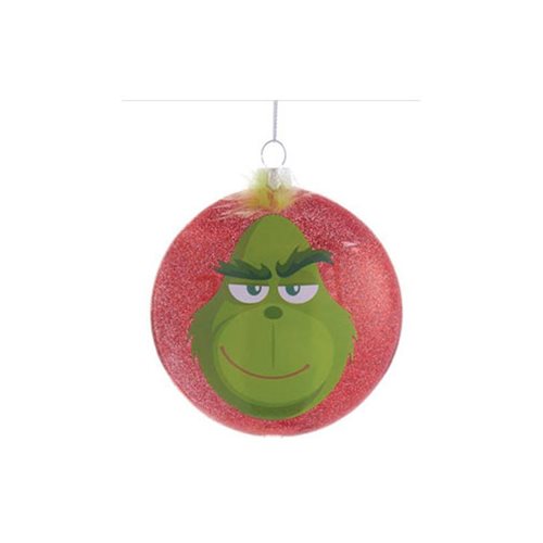 The Grinch Define Naughty 3 1/2-Inch Glass Disc Ornament    