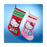 Hello Kitty Applique 19-Inch Christmas Stocking Display Box 