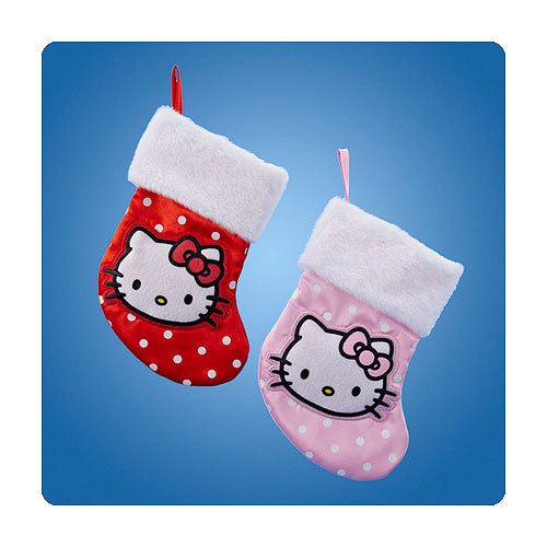 Hello Kitty Polka Dot Mini Christmas Stocking Display Box   