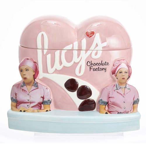 I Love Lucy Chocolate Factory Cookie Jar                    