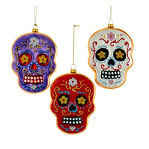 Noble Gems Skull Face 5-Inch Ornament Case                  