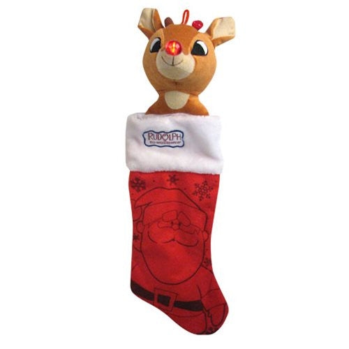 Rudolph the Red-Nosed Reindeer Plush Stocking               