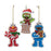 Sesame Street Gingerbread Characters Ornament Case          