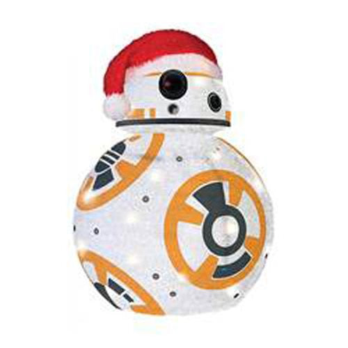 Star Wars: TFA BB-8 28-Inch Light-Up Tinsel Display         