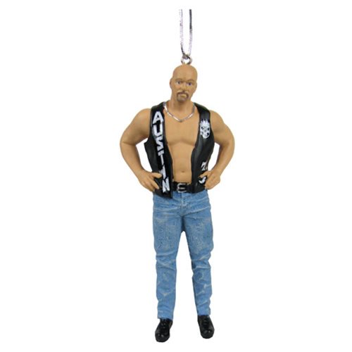 WWE Stone Cold Steve Austin 5-Inch Resin Ornament           