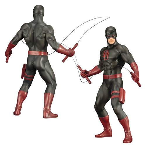 Marvel Defenders Daredevil Black Suit Version ArtFX+ Statue 