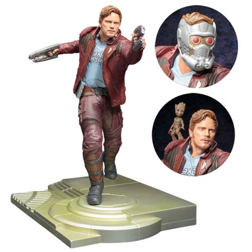 Guardians Galaxy Vol. 2 Star-Lord with Groot ArtFX Statue   