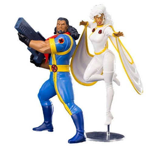 Marvel Universe X-Men 1992 Bishop and Storm ARTFX+ Statues  