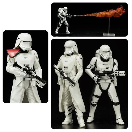 Star Wars: TFA First Order Snowtrooper Flametrooper Statues 