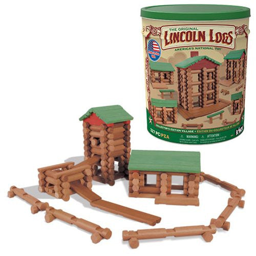 Lincoln Logs Collector's Edition Village Building Set       