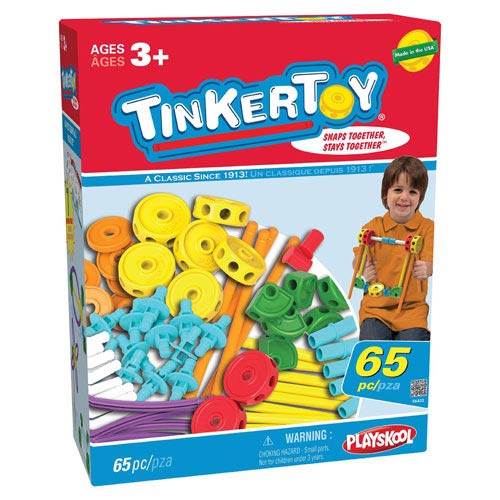 K'NEX Tinkertoy 65 Piece Essentials Value Set               