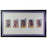 Los Angeles Lakers Greats Multi-Autographed 42x24 Framed LE Print (Chamberlain, West, Johnson, Baylor & Jabaar) (JSA)