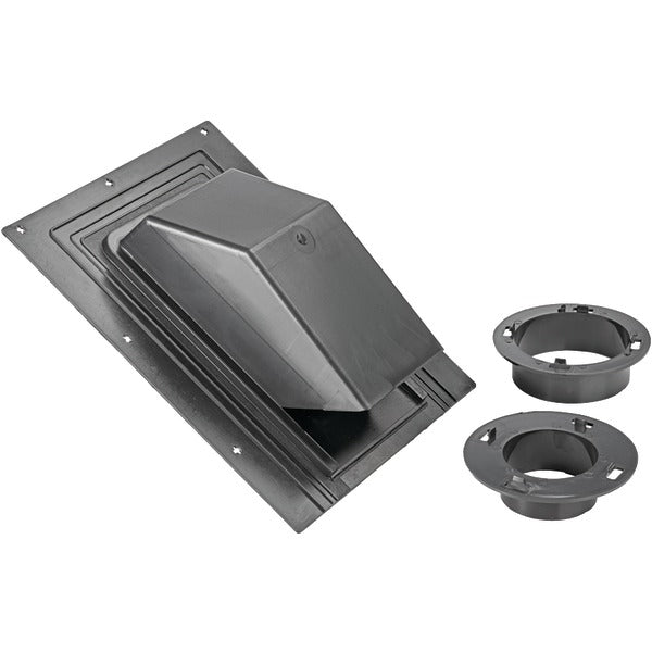 3/4IN PLSTC ROOF CAP BLK