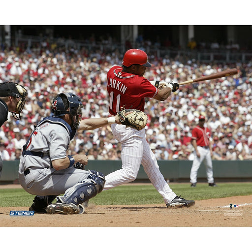 Barry Larkin Swing 8x10 Photo Uns (Getty Image #51126995)