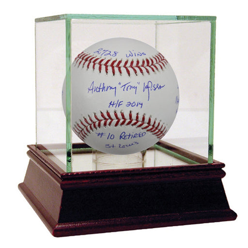 Anthony "Tony" LaRussa Signed MLB Baseball w/ 6 Inscriptions