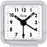 QUARTZ ALARM CLOCK CLR