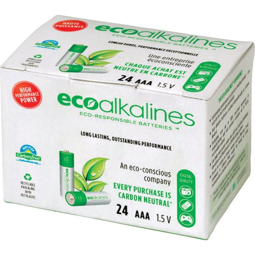 ECO ALKALINE AA BATT 24PK