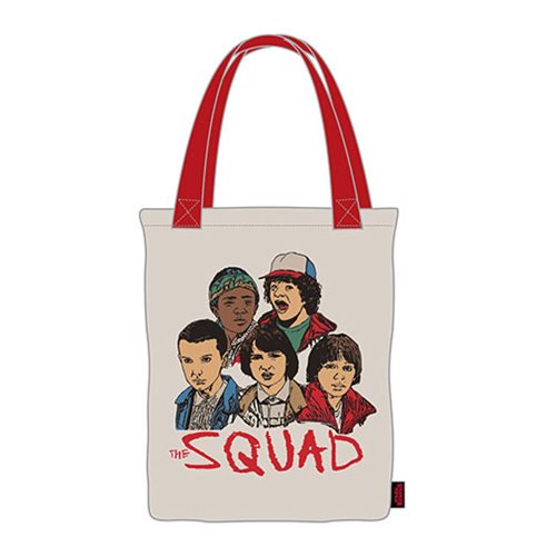 Stranger Things Squad Canvas Tote                           