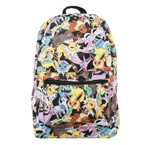 Pokemon Eevee Evolution Print Backpack                      