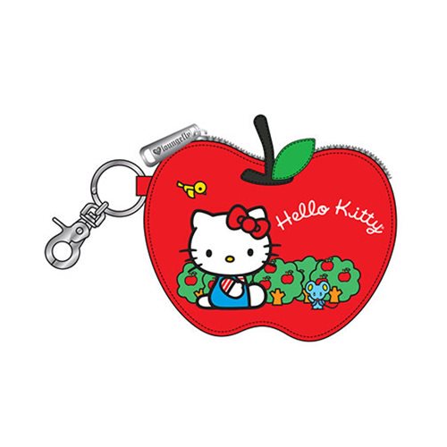 Hello Kitty Apple Die Cut Coin Bag                          