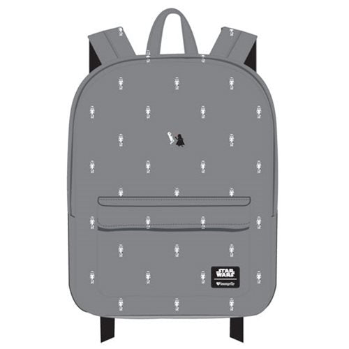 Star Wars Stormtroopers and Darth Vader Print Backpack      