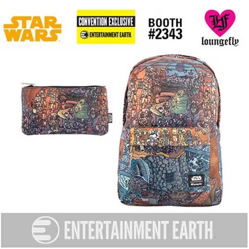 Star Wars Jabba's Palace Backpack Pencil Case Set - EE Excl.