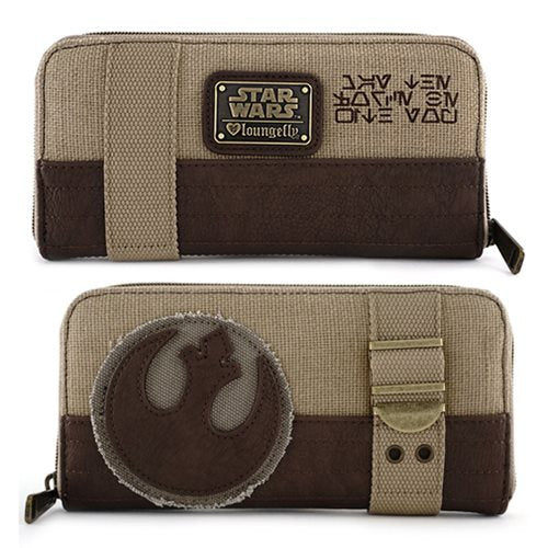 Star Wars Rebel Canvas Zip-Around Wallet                    