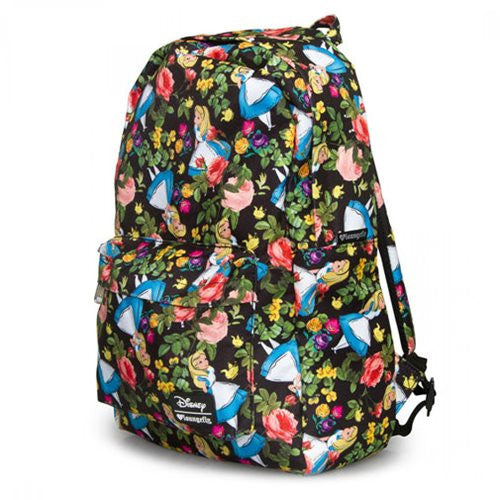 Alice in Wonderland Floral Backpack                         