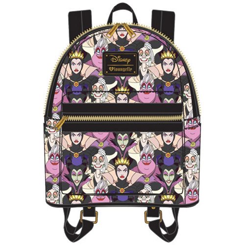 Disney Villains Print Mini Backpack                         