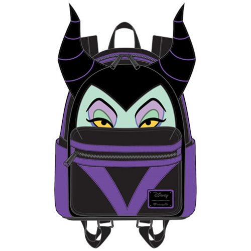 Sleeping Beauty Maleficent Face Mini Backpack               