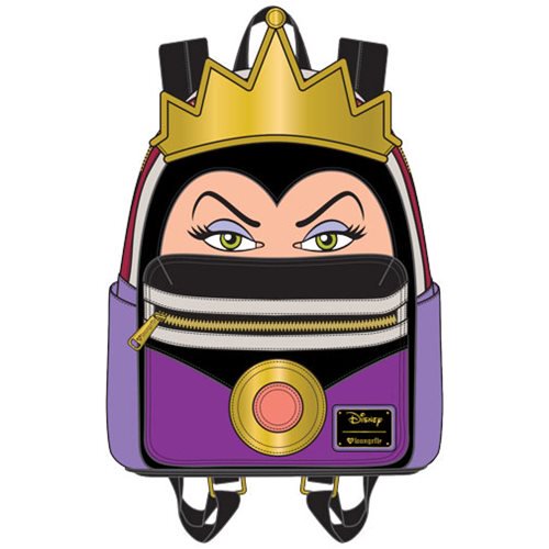 Snow White Evil Queen Face Mini Pu Backpack                 