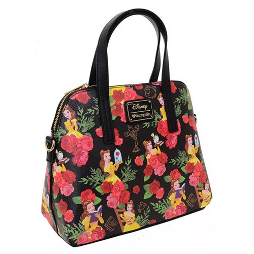 Beauty and the Beast Belle Floral Print Purse               