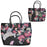 Disney Villains Floral Tote Purse                           