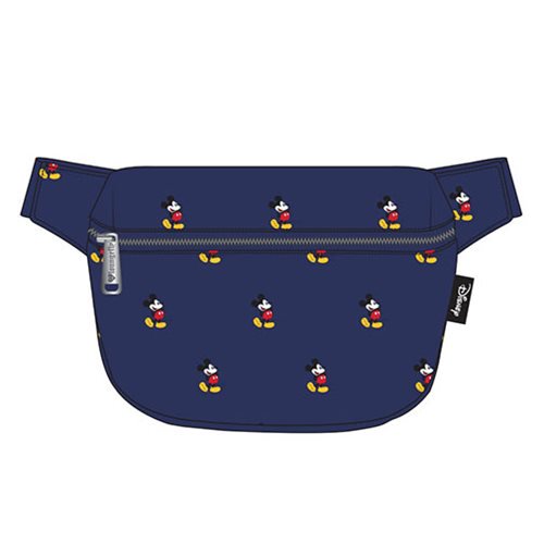 Mickey Mouse Blue Fanny Pack                                