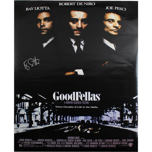 Ray Liotta Signed Goodfellas 24x36 Poster SchwartzSports Auth