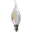 2.2W E12 BULB FLAME TIP