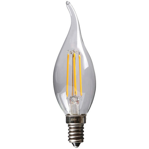 3.5W E12 BULB FLAME TIP