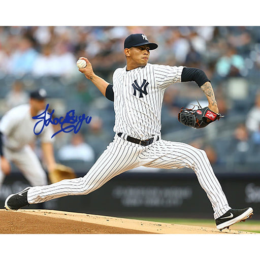 Jonathan Loaisiga Signed New York Yankees 8x10 Photo