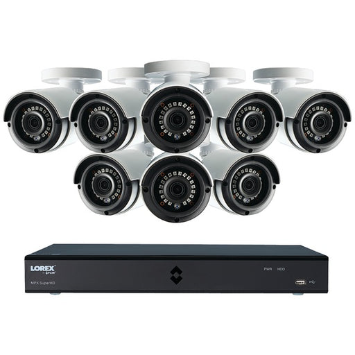 16CH 2TB DVR/8 IR CAM