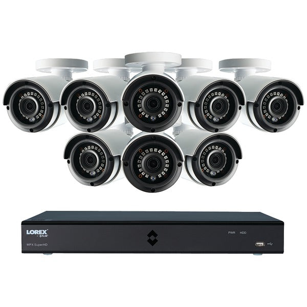 16CH 2TB DVR/8 IR CAM