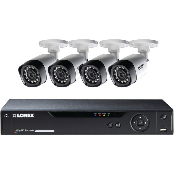 8CH 1080P MPX DVR W 4 CAM